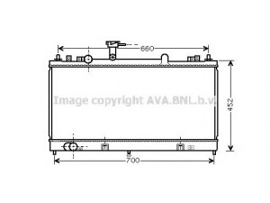 AVA QUALITY COOLING MZ2162 radiatorius, variklio aušinimas 
 Aušinimo sistema -> Radiatorius/alyvos aušintuvas -> Radiatorius/dalys
L32715200, L32715200A, L32715200B