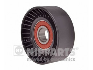 NIPPARTS N1142082 kreipiantysis skriemulys, V formos rumbuotas diržas 
 Diržinė pavara -> V formos rumbuotas diržas/komplektas -> Laisvasis/kreipiamasis skriemulys
16603-0R010