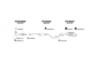 VENEPORTE 300193 išmetimo sistema 
 Išmetimo sistema -> Išmetimo sistema, visa