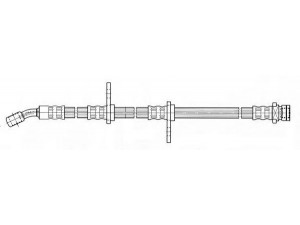 KAWE 512252 stabdžių žarnelė 
 Stabdžių sistema -> Stabdžių žarnelės
46431SR3934, 46431SR3937