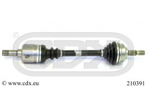 CDX 210391 kardaninis velenas 
 Ratų pavara -> Kardaninis velenas