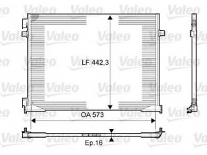 VALEO 814172 kondensatorius, oro kondicionierius 
 Oro kondicionavimas -> Kondensatorius
93857127, 93862283, 8200411148