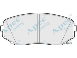 APEC braking PAD1607 stabdžių trinkelių rinkinys, diskinis stabdys 
 Techninės priežiūros dalys -> Papildomas remontas
EHY23328Z, EHY43328Z, L2Y63323Z