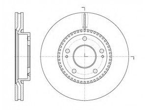 KAWE 6663 10 stabdžių diskas 
 Dviratė transporto priemonės -> Stabdžių sistema -> Stabdžių diskai / priedai
23-0789, 51712-2C000, 51712-2E300
