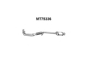 VENEPORTE MT75336 priekinis duslintuvas 
 Išmetimo sistema -> Duslintuvas
MB548289
