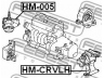 FEBEST HM-CRVLH variklio montavimas
50805-S9A-023