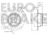EUROBRAKE 5815204833 stabdžių diskas 
 Stabdžių sistema -> Diskinis stabdys -> Stabdžių diskas
271794, 2717940, 31262099