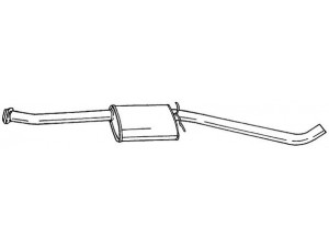 AKS DASIS SG40440 vidurinis duslintuvas