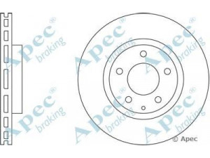 APEC braking DSK2416 stabdžių diskas 
 Dviratė transporto priemonės -> Stabdžių sistema -> Stabdžių diskai / priedai
L12Y3325X