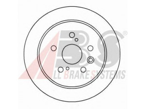 A.B.S. 16178 stabdžių diskas 
 Dviratė transporto priemonės -> Stabdžių sistema -> Stabdžių diskai / priedai
42431-20100