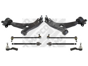 MAPCO 53688/1 jungčių komplektas, rato pakaba 
 Ašies montavimas/vairavimo mechanizmas/ratai -> Valdymo svirtis/pasukamosios svirties sujungimas -> Vairo trauklės (valdymo svirtis, išilginis balansyras, diago