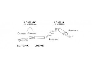 VENEPORTE 370015 išmetimo sistema 
 Išmetimo sistema -> Išmetimo sistema, visa