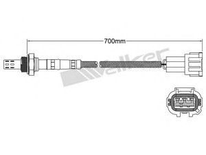 WALKER PRODUCTS 250-23167 lambda jutiklis
226902Y021