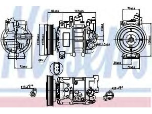 NISSENS 89111 kompresorius, oro kondicionierius 
 Oro kondicionavimas -> Kompresorius/dalys
4F0260805B, 4F0260805F, 4F0260805K
