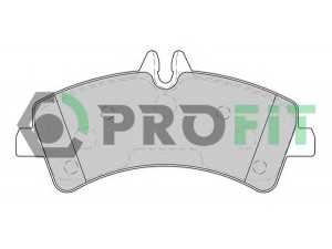 PROFIT 5000-1779 stabdžių trinkelių rinkinys, diskinis stabdys 
 Techninės priežiūros dalys -> Papildomas remontas
0044208120, 0054207420, 2E0698451A