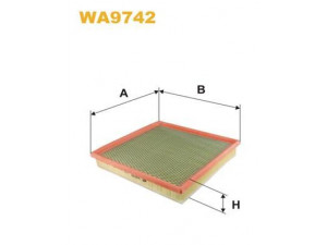 WIX FILTERS WA9742 oro filtras 
 Filtrai -> Oro filtras
834622, 835622, 13272720