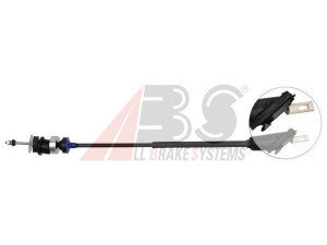 A.B.S. K25050 sankabos trosas 
 Dviratė transporto priemonės -> Kabeliai ir tachometro velenaai -> Sankabos trosas
2150.Q2, 2150.Q3, 96259810, 96262085