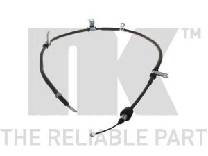 NK 903444 trosas, stovėjimo stabdys 
 Stabdžių sistema -> Valdymo svirtys/trosai
597702B000