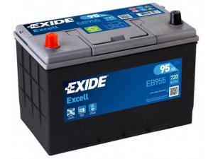 EXIDE EB955 starterio akumuliatorius; starterio akumuliatorius 
 Elektros įranga -> Akumuliatorius
87398SYNG5110/1, 01579A110K, E3710-4A100