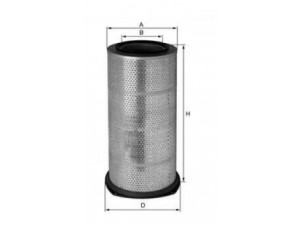 UNIFLUX FILTERS XA1880 oro filtras 
 Filtrai -> Oro filtras
1665908, 16659088