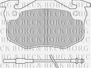 BORG & BECK BBP1545 stabdžių trinkelių rinkinys, diskinis stabdys 
 Techninės priežiūros dalys -> Papildomas remontas
172201, 4250.71, 425071, 4251.04