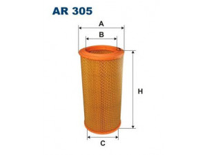 FILTRON AR305 oro filtras 
 Techninės priežiūros dalys -> Techninės priežiūros intervalai
1444P2, 6000008185, 7701030196