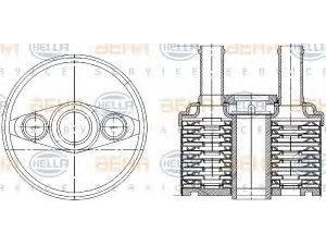 HELLA 8MO 376 787-691 alyvos aušintuvas, automatinė transmisija 
 Transmisija -> Automatinė pavarų dėžė -> Radiatorius
09G 409 061, 09G 409 061, 09G 409 061