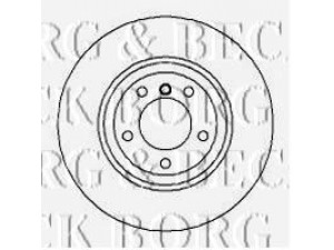 BORG & BECK BBD5119 stabdžių diskas 
 Dviratė transporto priemonės -> Stabdžių sistema -> Stabdžių diskai / priedai
34101166071, 34116769305, 34116855156