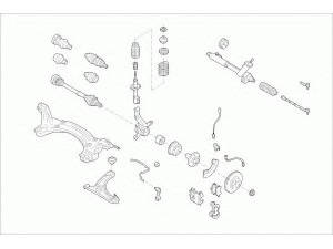 ZF Parts VW-LUPO-FZ004 vairavimo mechanizmas; rato pakaba 
 Ašies montavimas/vairavimo mechanizmas/ratai -> Prekių paieška pagal schemą