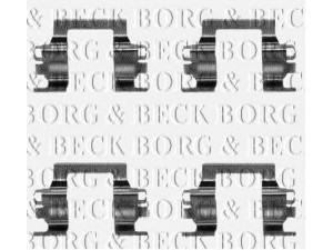 BORG & BECK BBK1066 priedų komplektas, diskinių stabdžių trinkelės 
 Stabdžių sistema -> Diskinis stabdys -> Stabdžių dalys/priedai