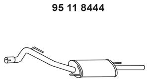 EBERSPÄCHER 95 11 8444 galinis duslintuvas 
 Išmetimo sistema -> Duslintuvas
044.253.609 AH