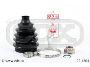 CDX 22-4604 gofruotoji membrana, kardaninis velenas 
 Ratų pavara -> Gofruotoji membrana
