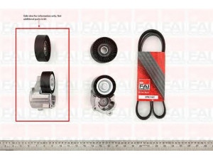 FAI AutoParts FBK16 V formos rumbuoti diržai 
 Techninės priežiūros dalys -> Techninės priežiūros intervalai