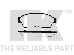 NK 224528 stabdžių trinkelių rinkinys, diskinis stabdys 
 Techninės priežiūros dalys -> Papildomas remontas
0446505010, 0446512540, 0446512550
