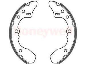 BENDIX 361394B stabdžių trinkelių komplektas 
 Techninės priežiūros dalys -> Papildomas remontas
99226310, B09226310, B0922638Z