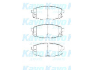 KAVO PARTS BP-3043 stabdžių trinkelių rinkinys, diskinis stabdys 
 Techninės priežiūros dalys -> Papildomas remontas
581011HA20, 581012LA00, 581011HA00