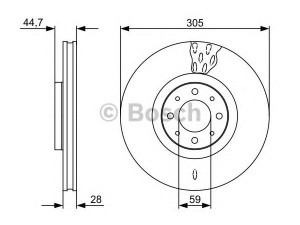 BOSCH 0 986 479 530 stabdžių diskas 
 Dviratė transporto priemonės -> Stabdžių sistema -> Stabdžių diskai / priedai
51817217, 51817217