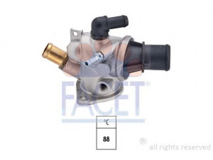 FACET 7.8189 termostatas, aušinimo skystis 
 Aušinimo sistema -> Termostatas/tarpiklis -> Thermostat
60609026