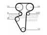ROULUNDS RUBBER RR1131 paskirstymo diržas 
 Techninės priežiūros dalys -> Papildomas remontas
21121006040, 2122100604003