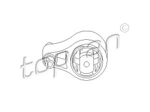 TOPRAN 207 765 variklio montavimas 
 Variklis -> Variklio montavimas -> Variklio montavimo rėmas
09110612, 44 02 612, 9110612, 8200 027 176
