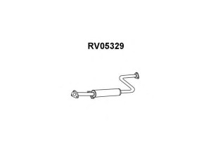 VENEPORTE RV05329 priekinis duslintuvas 
 Išmetimo sistema -> Duslintuvas
GEX33603, WCE102650EVA, GEX33603