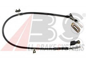 A.B.S. K11067 trosas, stovėjimo stabdys 
 Stabdžių sistema -> Valdymo svirtys/trosai
B092-44-420B, B09244420A, B09244420C