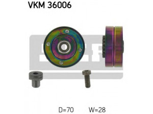 SKF VKM 36006 kreipiantysis skriemulys, V formos rumbuotas diržas 
 Diržinė pavara -> V formos rumbuotas diržas/komplektas -> Laisvasis/kreipiamasis skriemulys
77 00 851 321