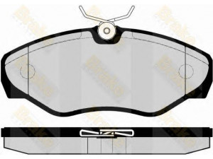 Brake ENGINEERING PA1490 stabdžių trinkelių rinkinys, diskinis stabdys 
 Techninės priežiūros dalys -> Papildomas remontas
4106000QAE, 7701054771, 1605198