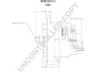 PRESTOLITE ELECTRIC 8MR2301LS kintamosios srovės generatorius
3910574, EE9023, 91083503