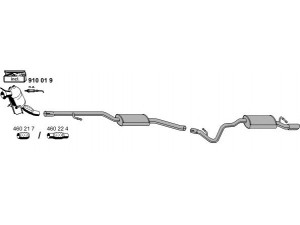 ERNST 020376 išmetimo sistema 
 Išmetimo sistema -> Išmetimo sistema, visa