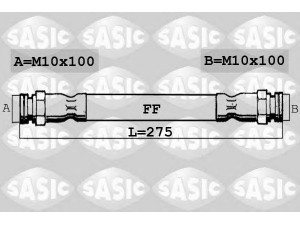 SASIC SBH0152 stabdžių žarnelė 
 Stabdžių sistema -> Stabdžių žarnelės
480653, 481629