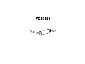 VENEPORTE FD30191 galinis duslintuvas 
 Išmetimo sistema -> Duslintuvas
1076331, 1507188, 5027012, 6183985