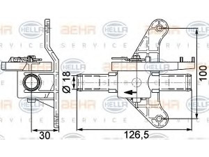 HELLA 9XL 351 328-041 valdymo vožtuvas, aušinimo skystis
001 830 00 84, A 001 830 00 84