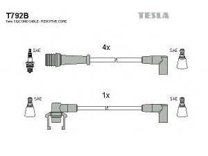 TESLA T792B uždegimo laido komplektas 
 Kibirkšties / kaitinamasis uždegimas -> Uždegimo laidai/jungtys
7700741872
